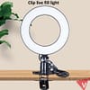 LED-ring til foto med klemme