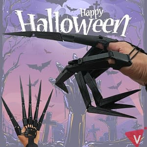 Fingerhandsker til Halloween