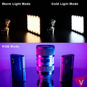 Bakgrunnslampe for fotostudio med LED teknologi