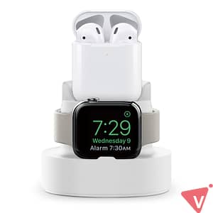 3-i-1 lader til din iphone, Apple watch og Air pods