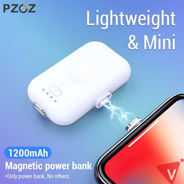 Mini powerbank til mobilen